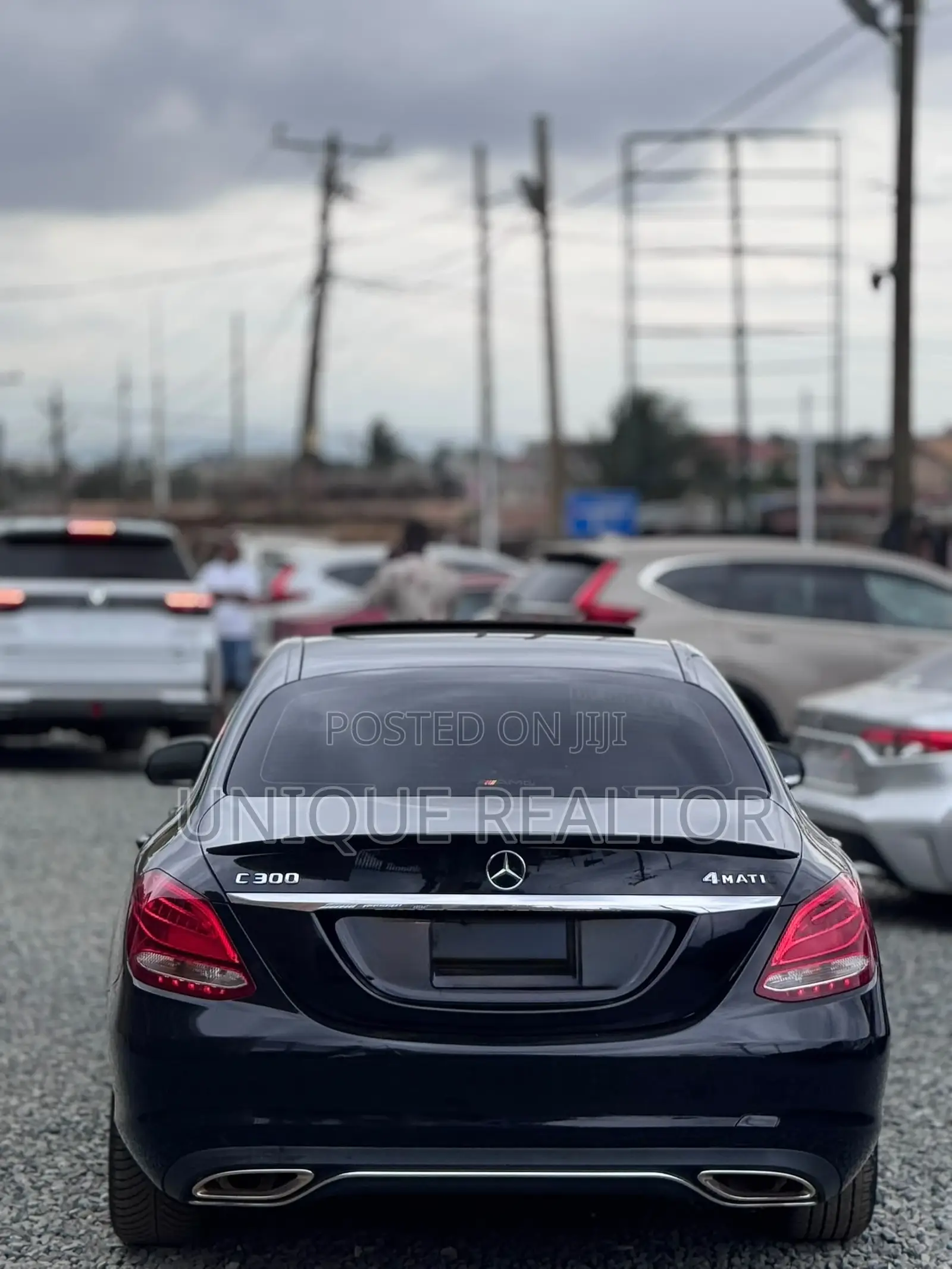 Mercedes-Benz C300 Base C300 AWD 4MATIC Sedan 2018 Black