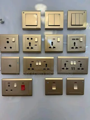 IVF GD Pure Gold Switches and Sockedes With 30years Warranty