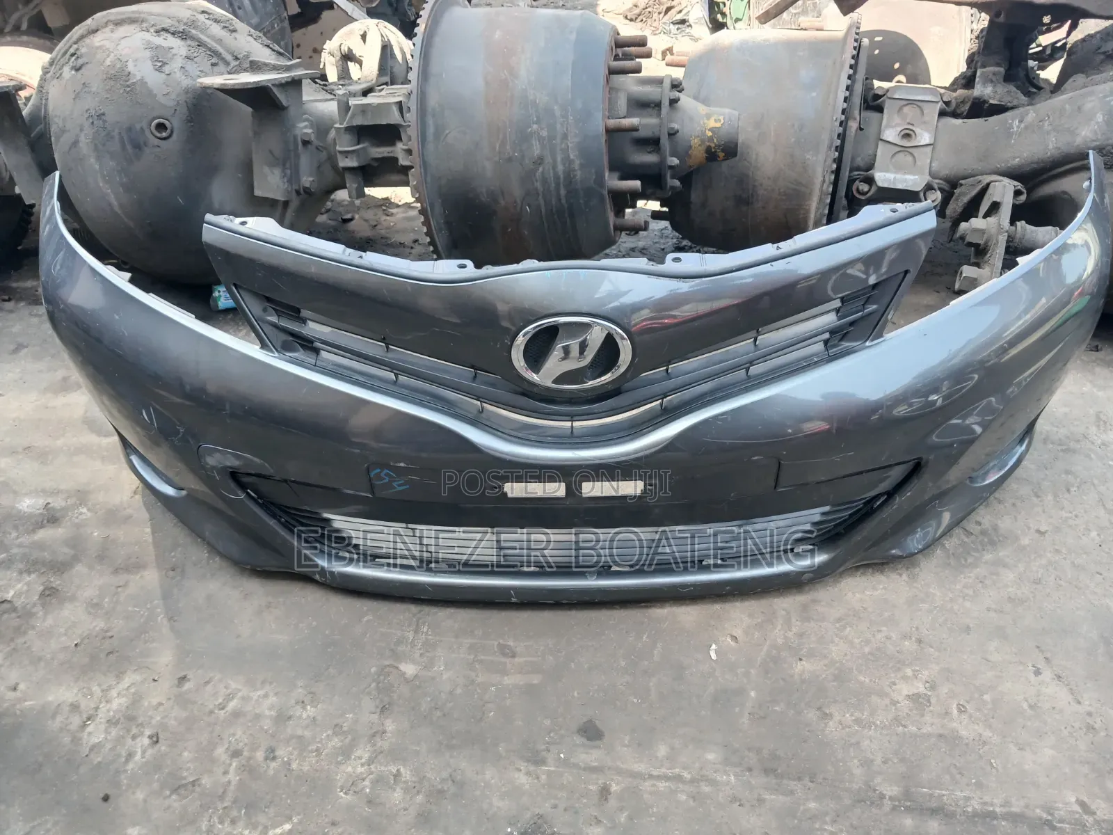 Toyota Vitz 2012 Front Bumper Complete Home Use Neat One