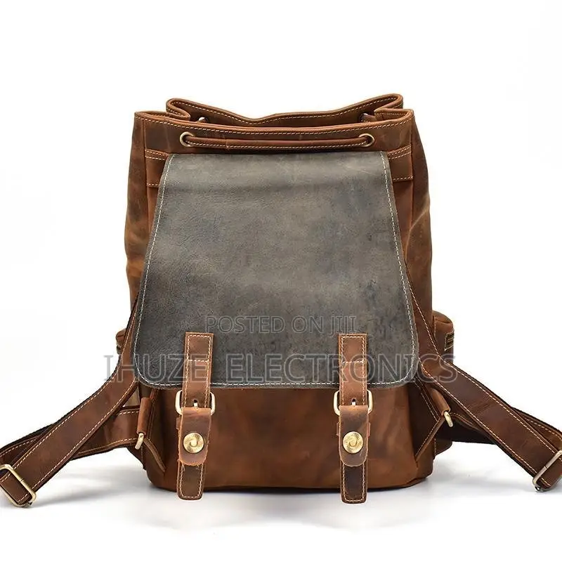 Thorne Buffalo Leather Backpack - Emerson Leather