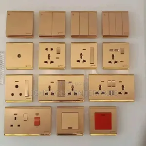 Quality Copper Double Socket and Switches With 30years Warranty