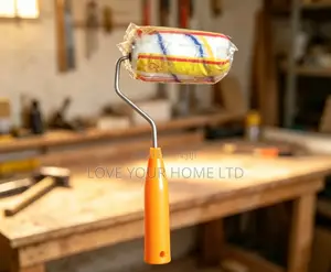 Paint Roller With Handle – 10 Pieces