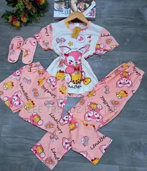 Kids Pjamas 4 in 1 Set