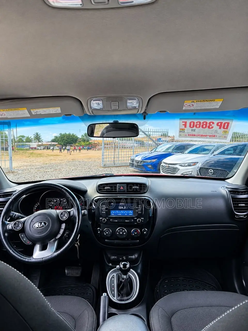Kia Soul Base Hatchback 2017 Red