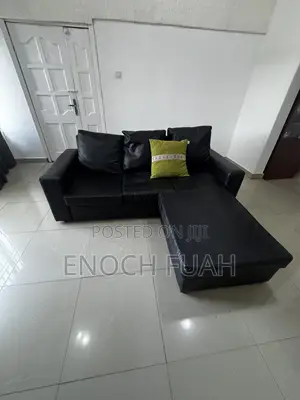 L-Shape Leather Sofa