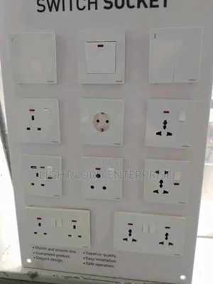 ZDH- Double Socket and Switches White