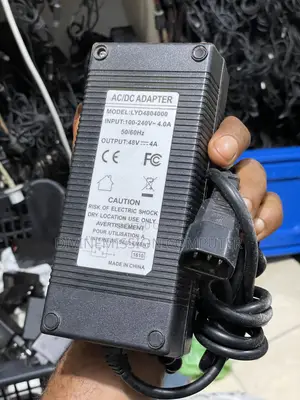 ELECTRIC BIKE SCOOTER Charger, 3 Pins, 48v~4A