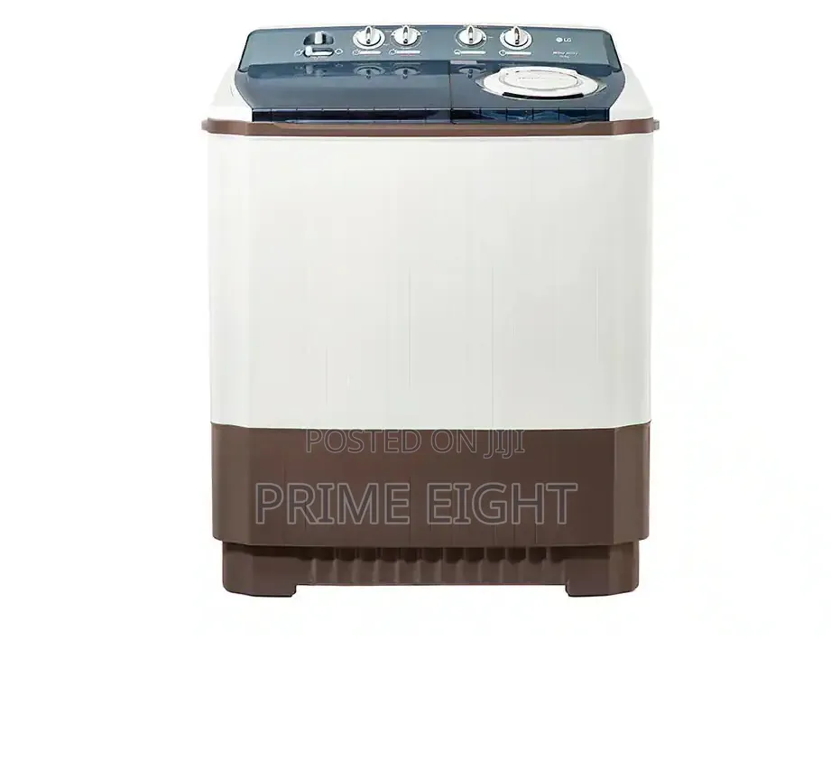 LG 13.5 Kg Twin Tub Semi-Automatic Washing Machine (Model P1401RON9T)