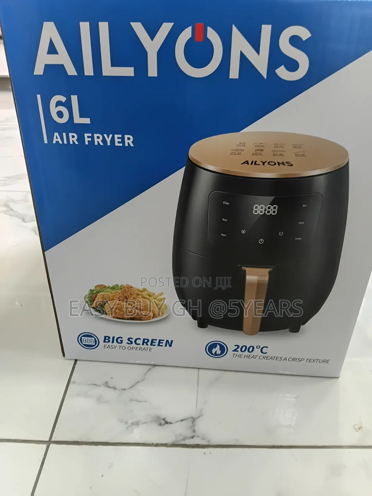 Smart Choice Ailyons 6L Air Fryer