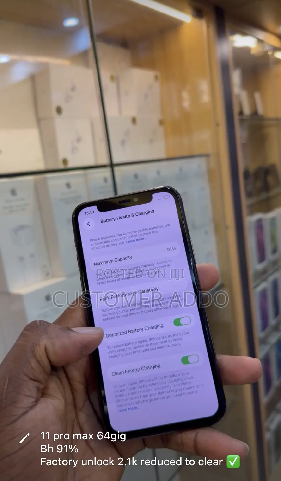 New Apple iPhone 11 Pro Max 64 GB Gold