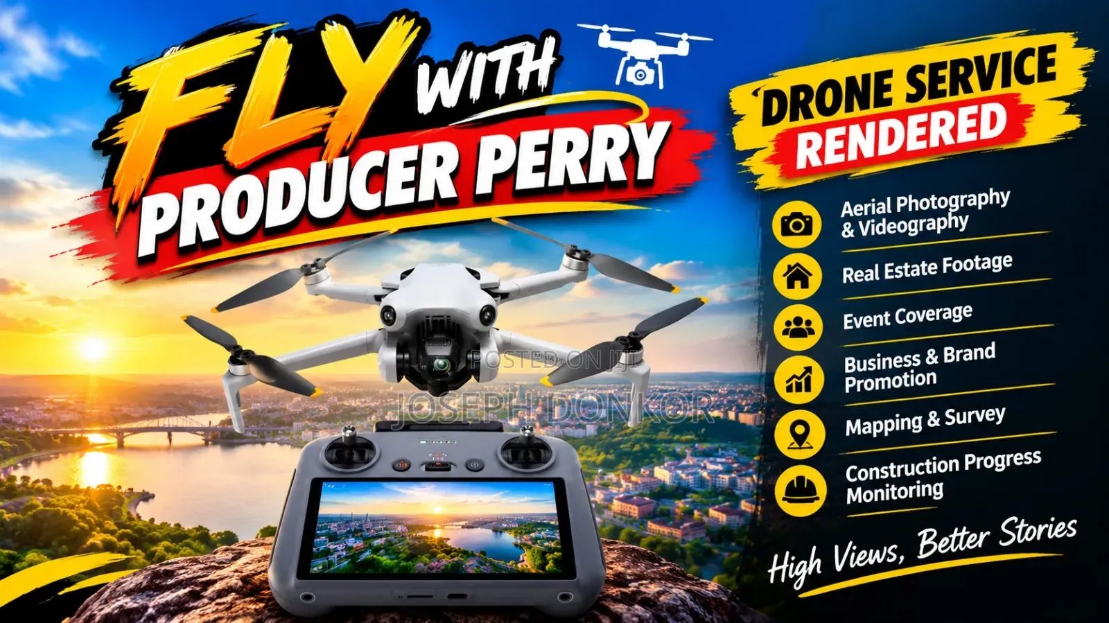Fly With Producer Perry