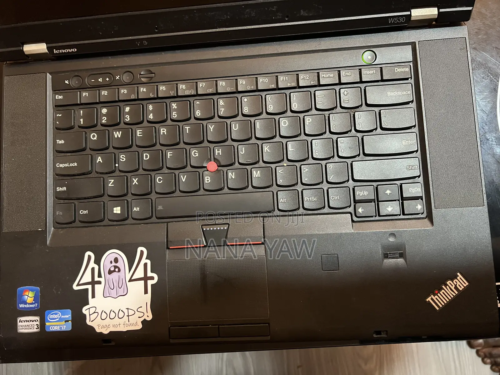 Laptop Lenovo ThinkPad W530 8GB Intel Core i7 HDD 320GB