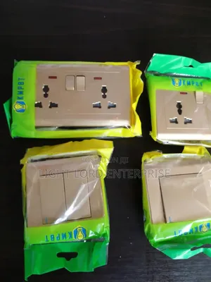 Safe Protection High Quality Socket and Switches