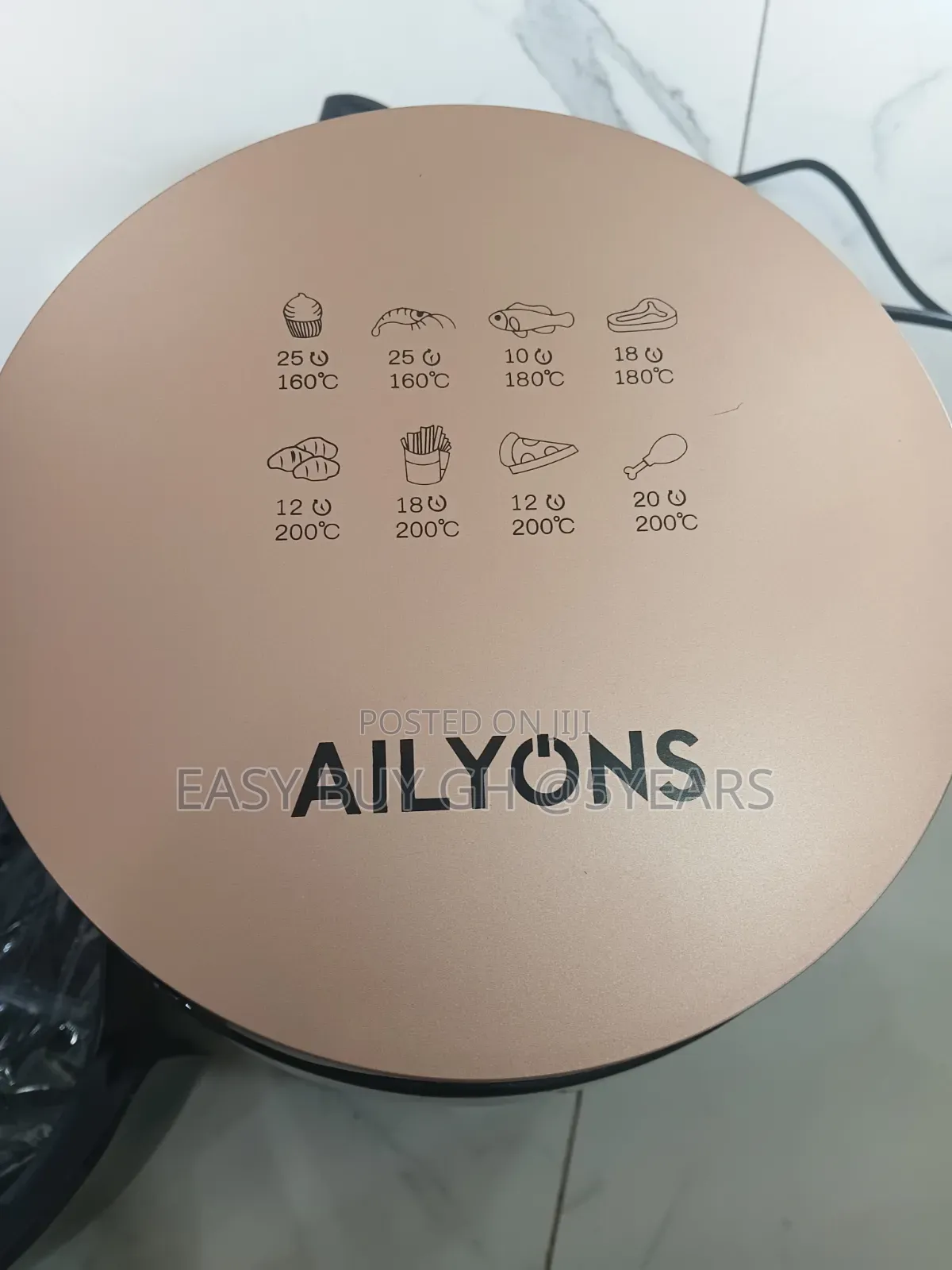 Original Ailyons Air Fryer Eat Fried Food Without Fear