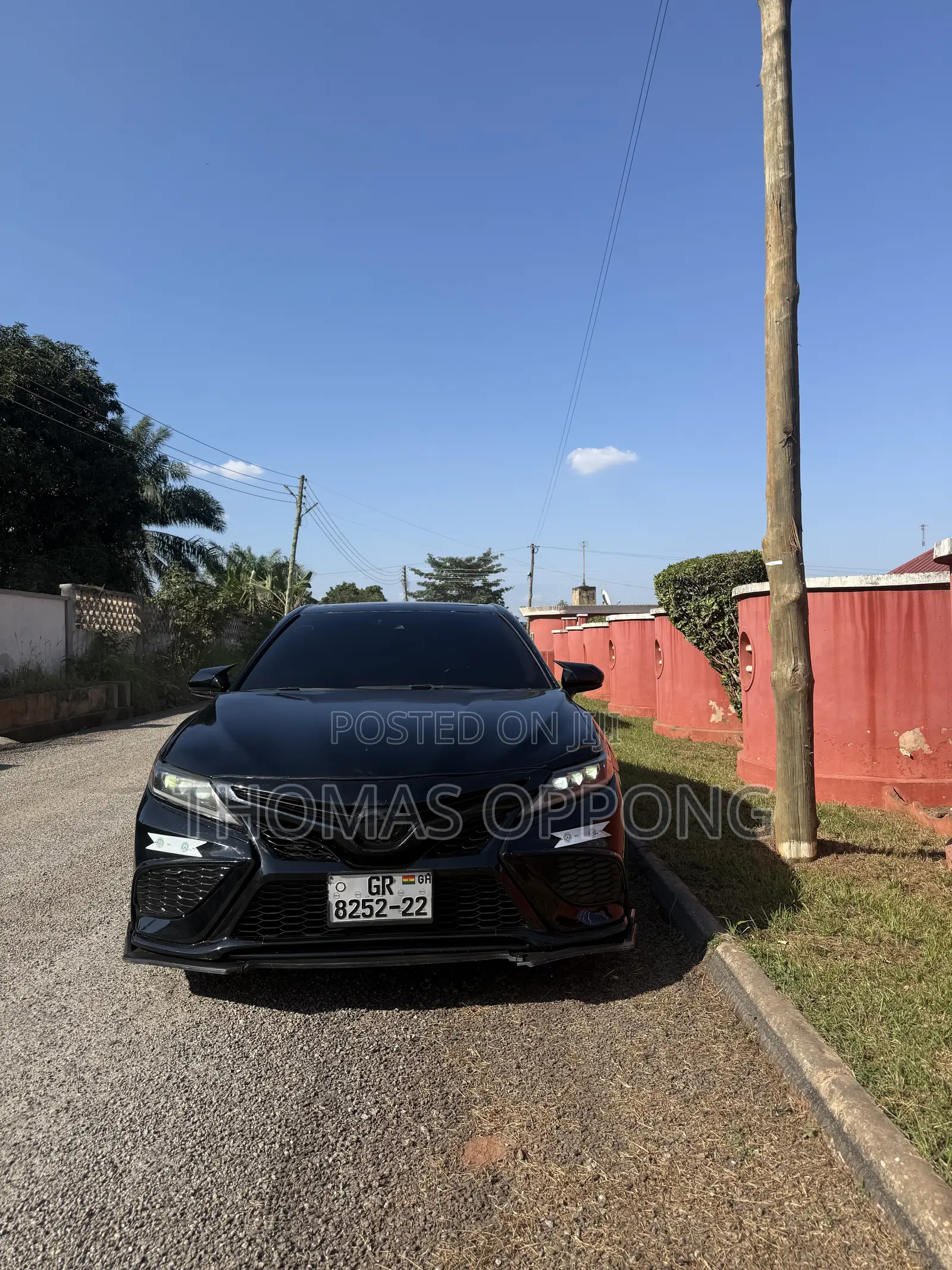 Toyota Camry SE FWD (2.5L 4cyl 8AM) 2018 Black