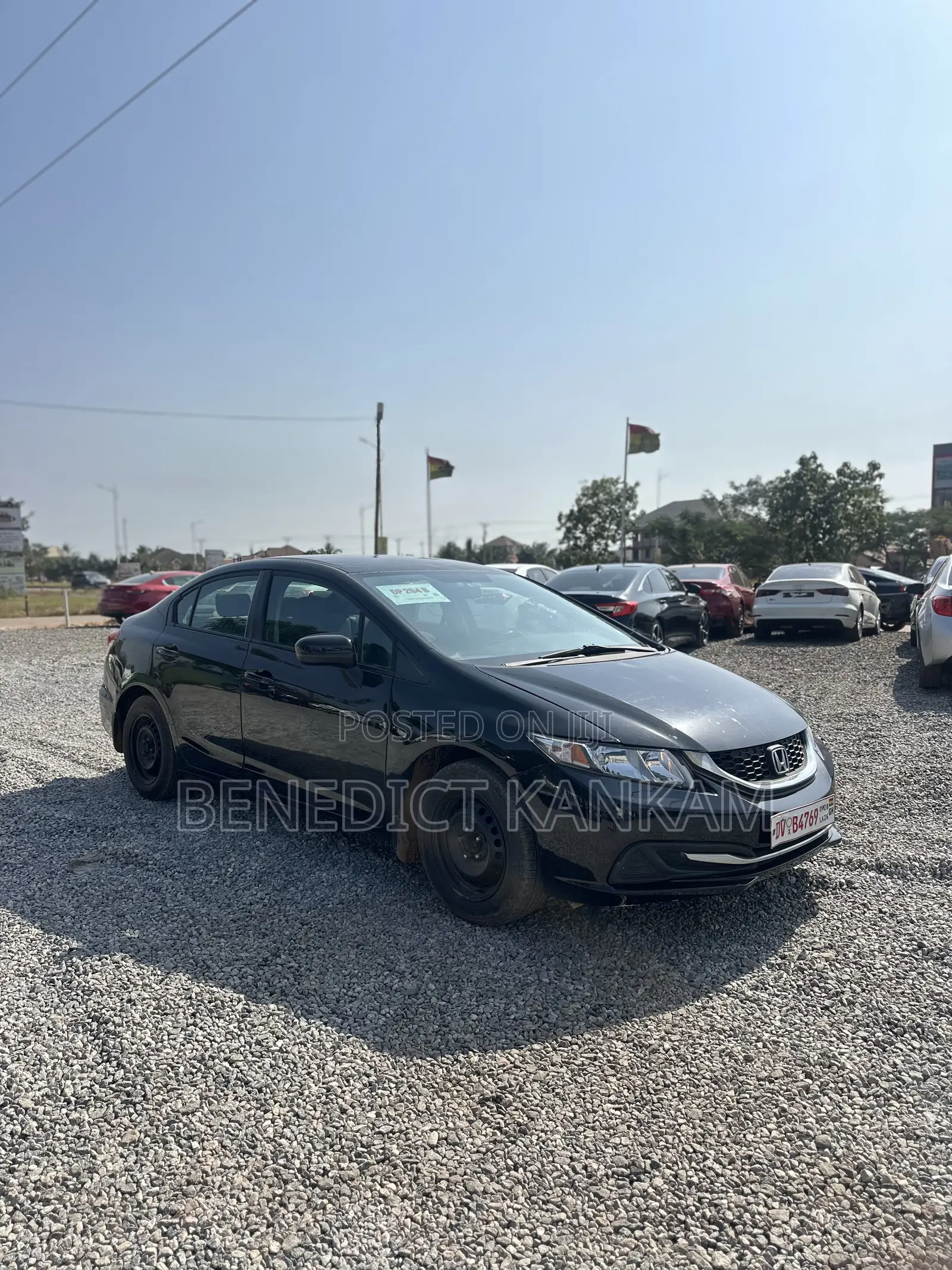 Honda Civic EX 4dr Sedan (1.8L 4cyl CVT) 2014 Black