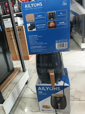 8 in 1 Smart Fryer Bake, Grill, Roast Ailyons Air Fryer