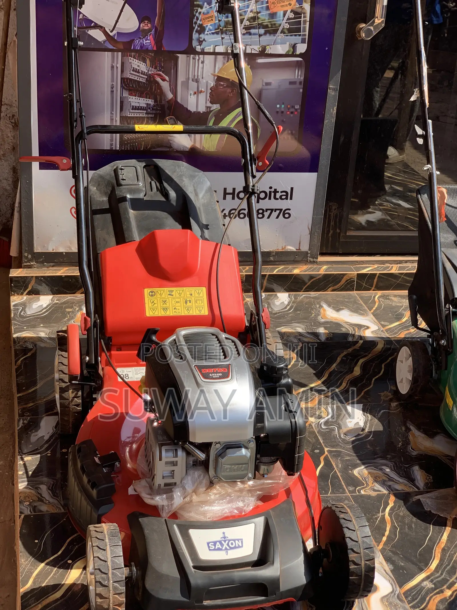Saxon DG750 Mowa Machine