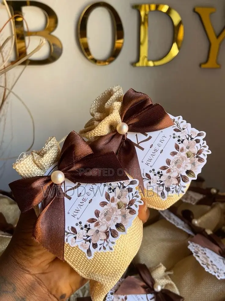 Shear Butter Wedding Souvenirs