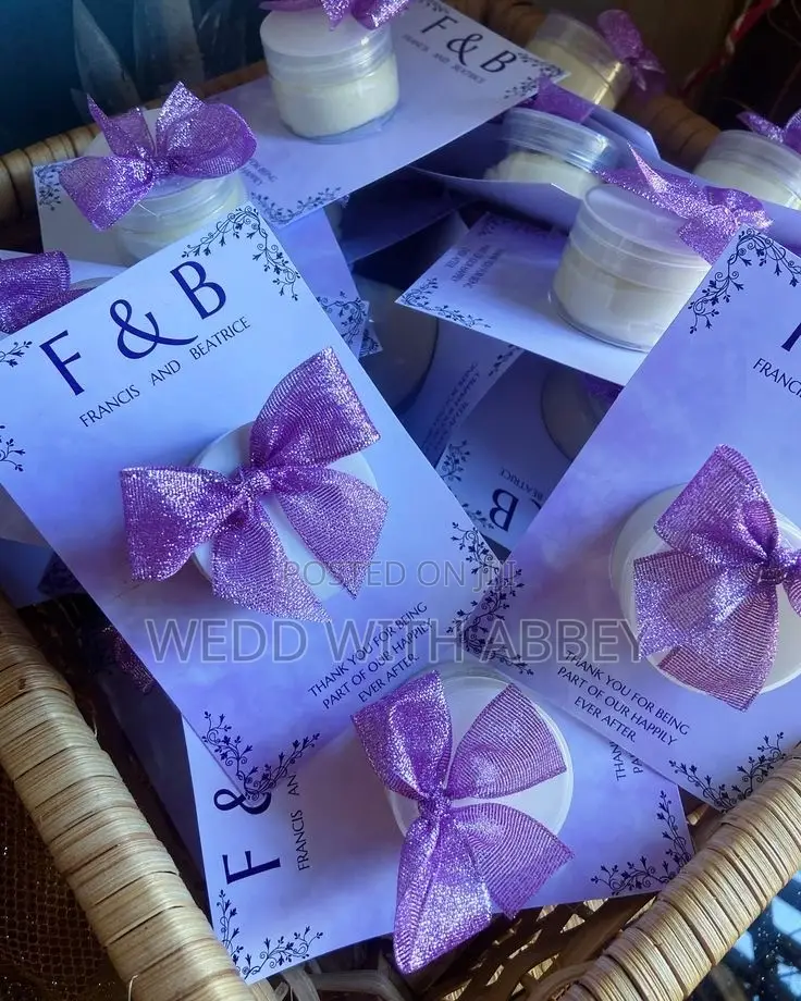 Shear Butter Wedding Souvenirs