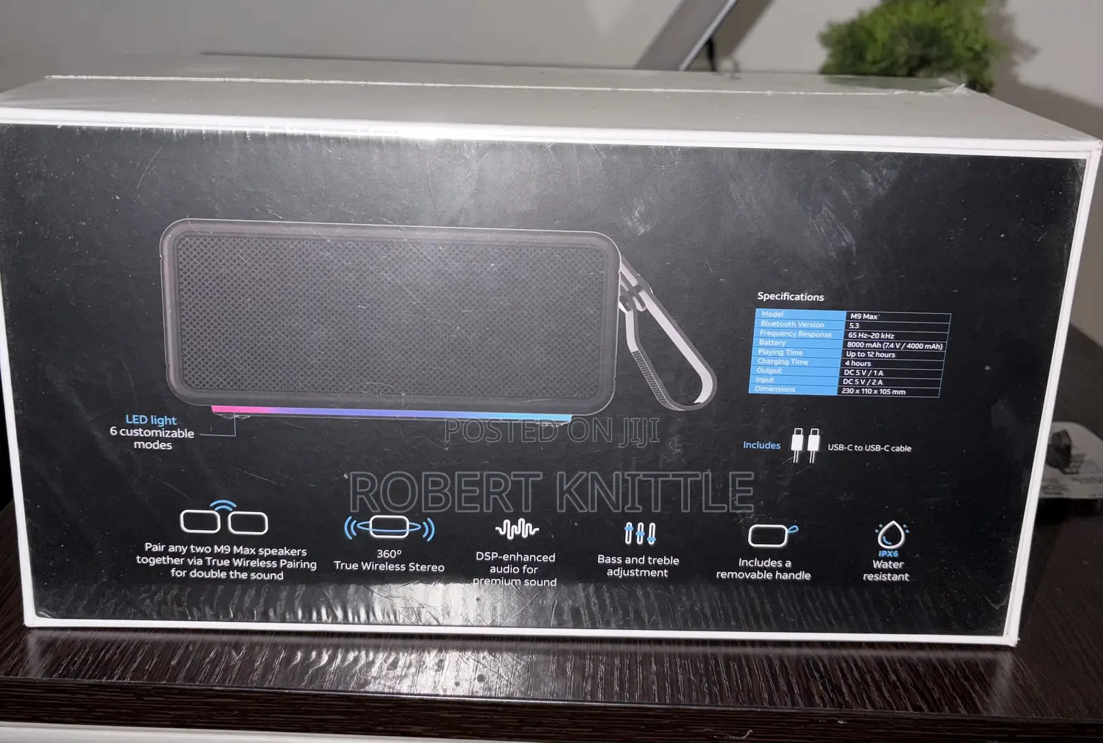At&t Essentials 80w Bluetooth Speaker