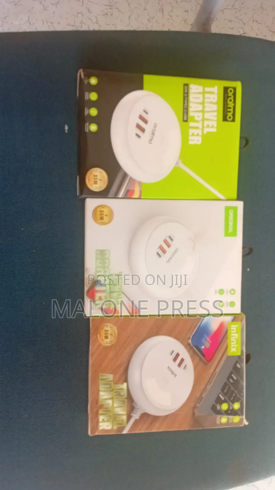 Travel Adapter Socket to USB 4 in 1