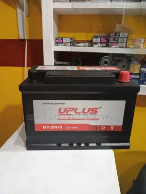 15 Plates Uplus Car Battery - Free Delivery