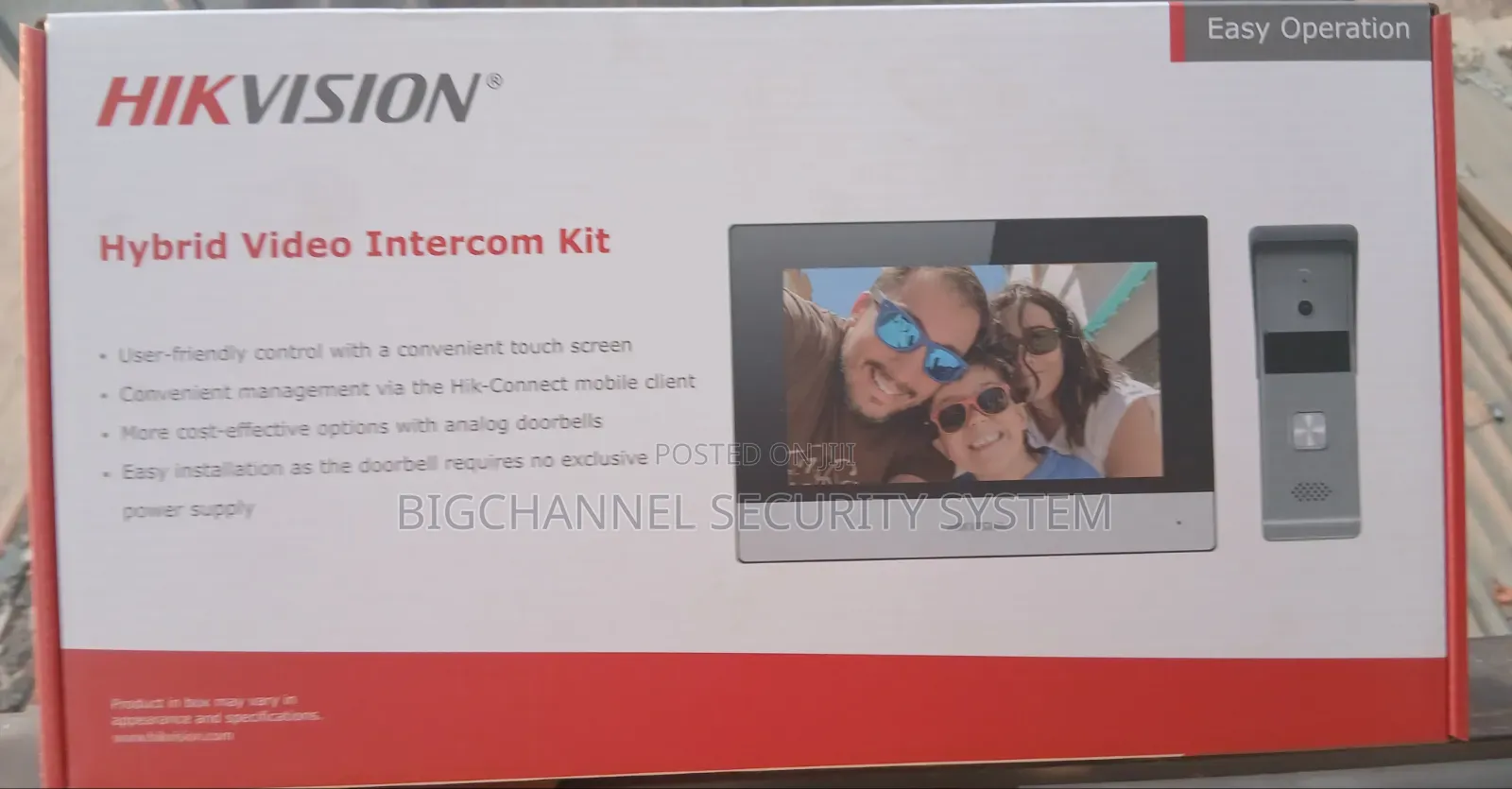 Hikvision 4 Wire Hibrid Video Intercom