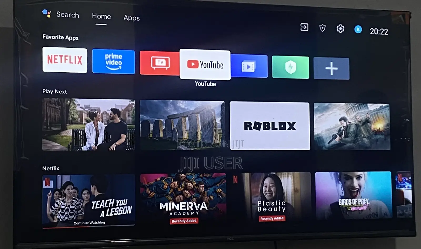 TCL 43 Inch (2 Month Used)