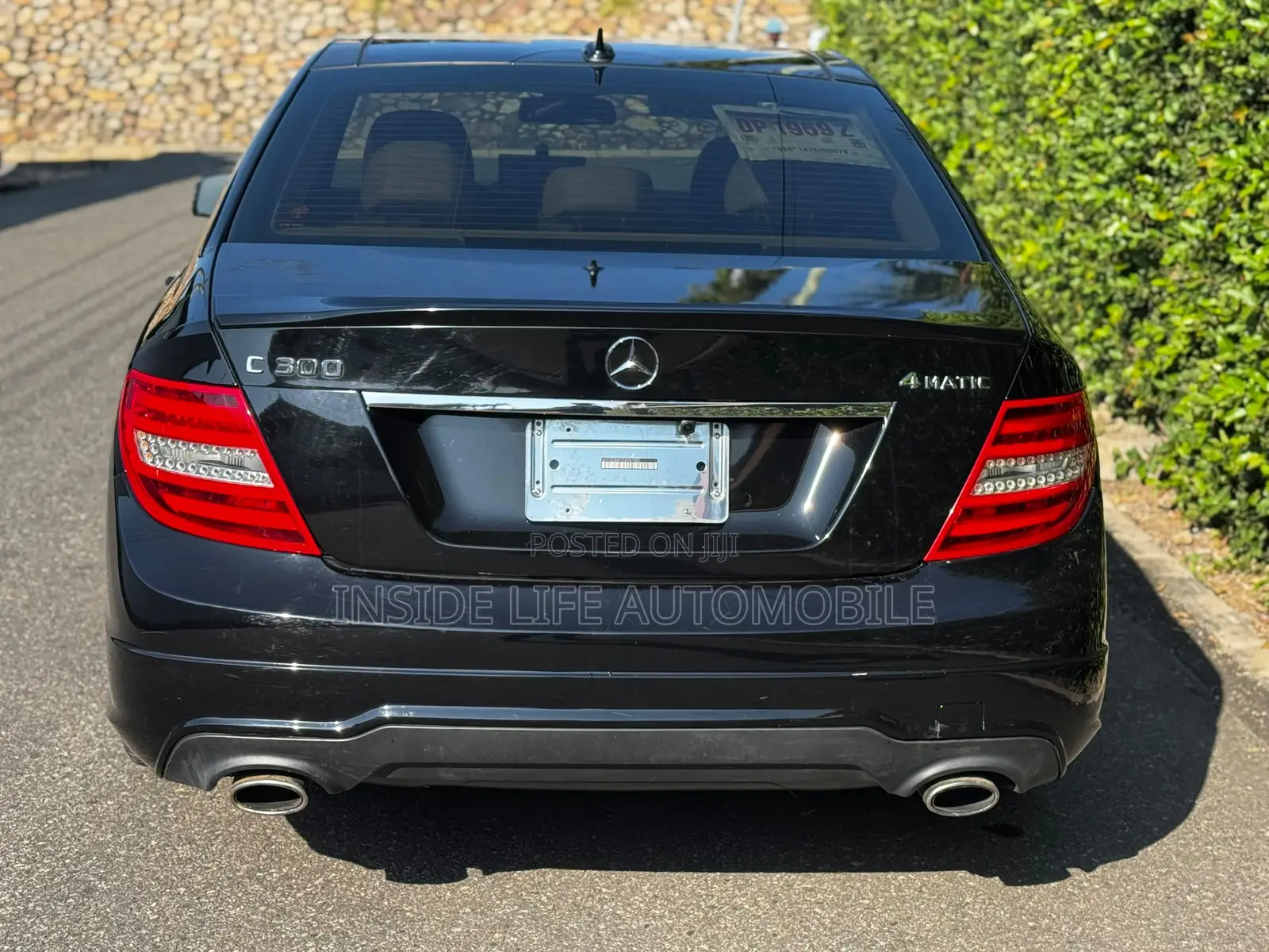 Mercedes-Benz C300 Luxury 4Matic Sedan AWD (3.5L 6cyl 7A) 2014 Black