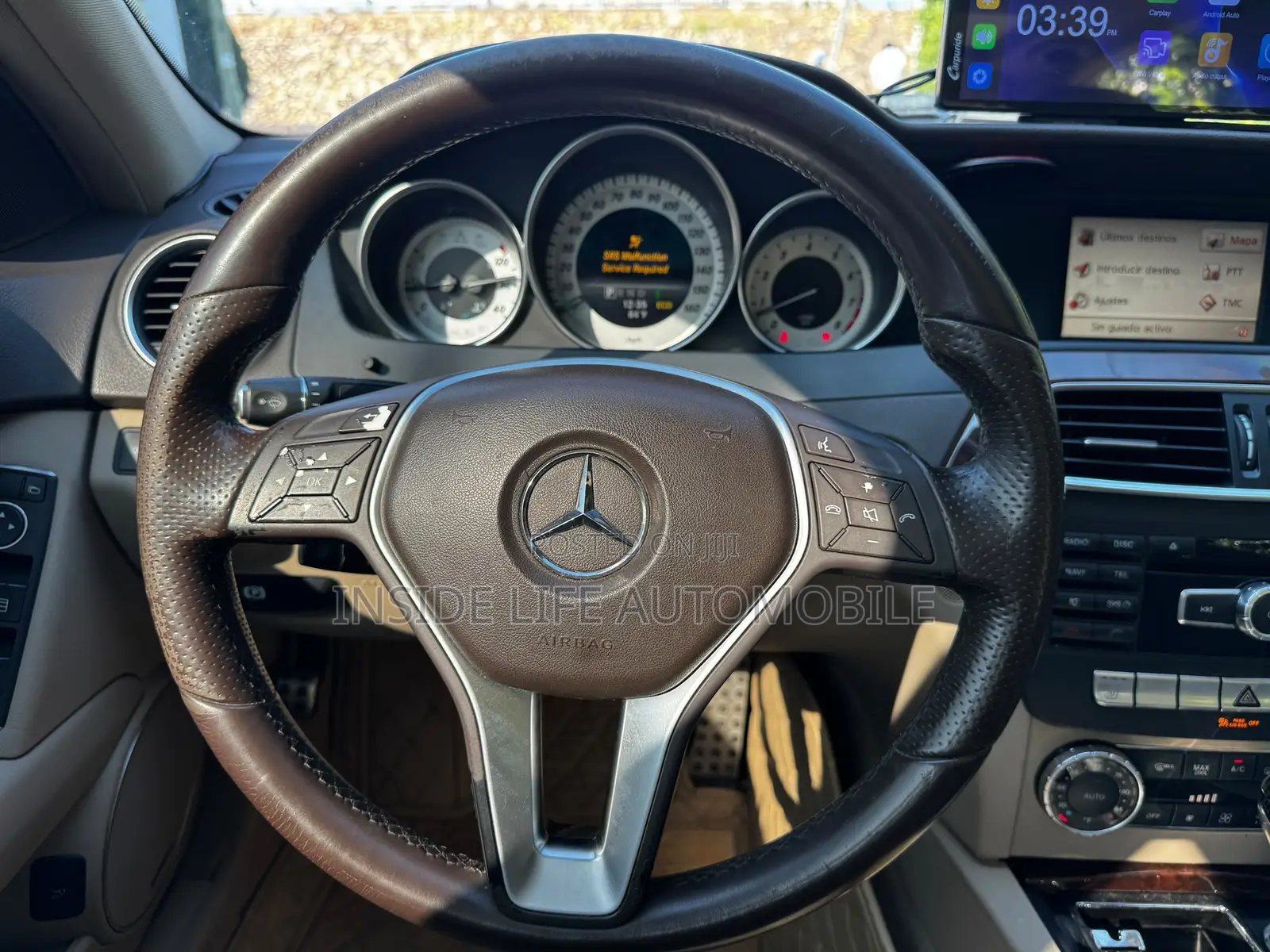 Mercedes-Benz C300 Luxury 4Matic Sedan AWD (3.5L 6cyl 7A) 2014 Black