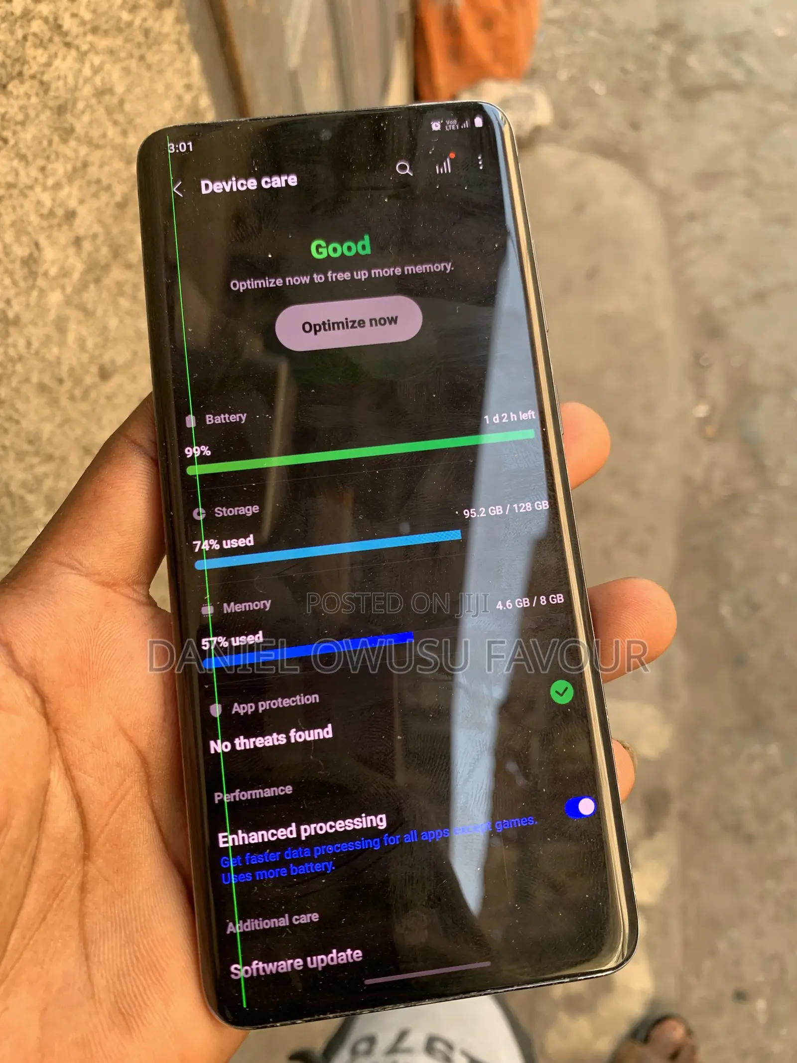 Samsung Galaxy S20+ 128 GB Black
