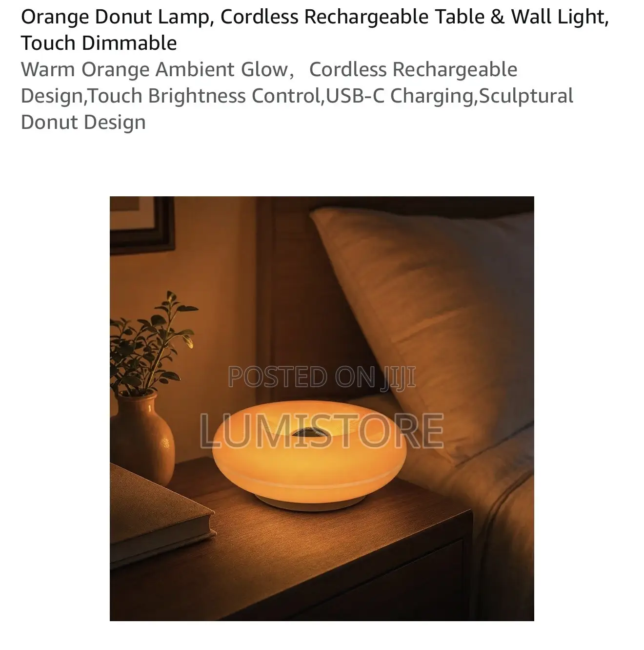 Donut Led Lamp