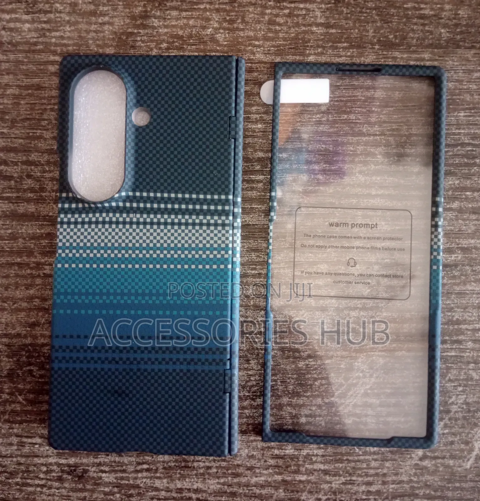 Samsung Z Fold 8 Ultra Carbon Fiber Case With Inbuilt Protector
