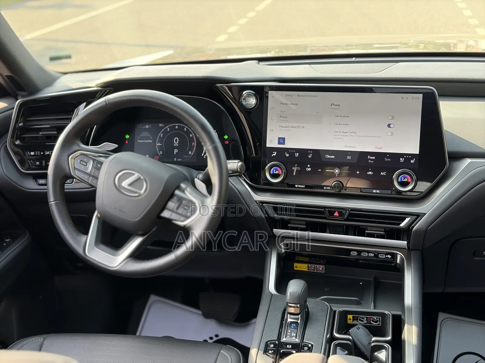 Lexus TX 350 AWD 2025 Black