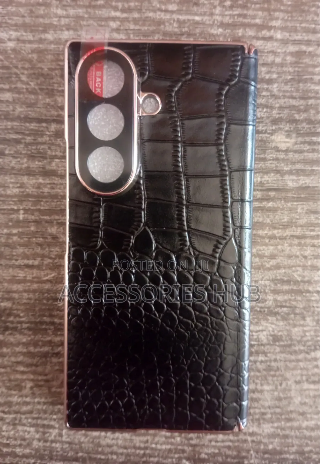 Samsung Z Fold 8 Ultra Leather Back Cases With Inbuilt Protector