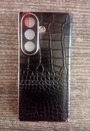 Samsung Z Fold 8 Ultra Leather Back Cases With Inbuilt Protector