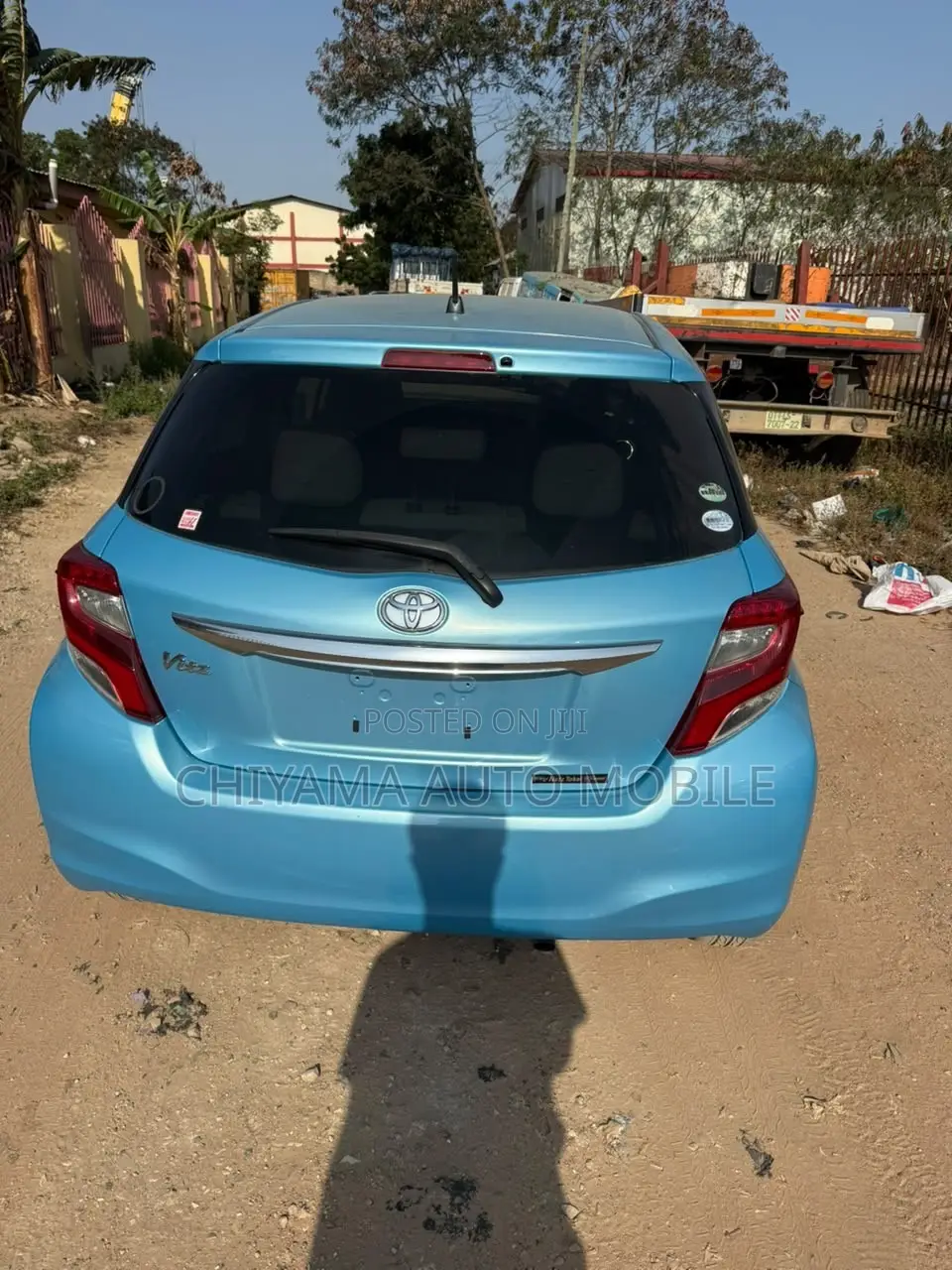 Toyota Vitz 2015 Blue