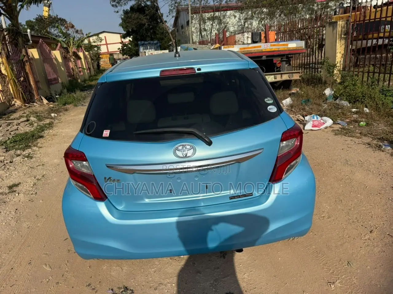 Toyota Vitz 2015 Blue
