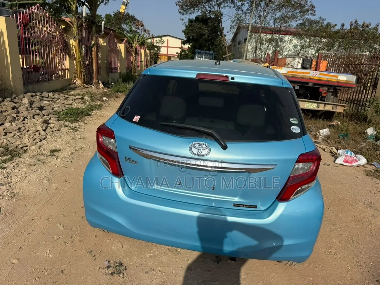 Toyota Vitz 2015 Blue