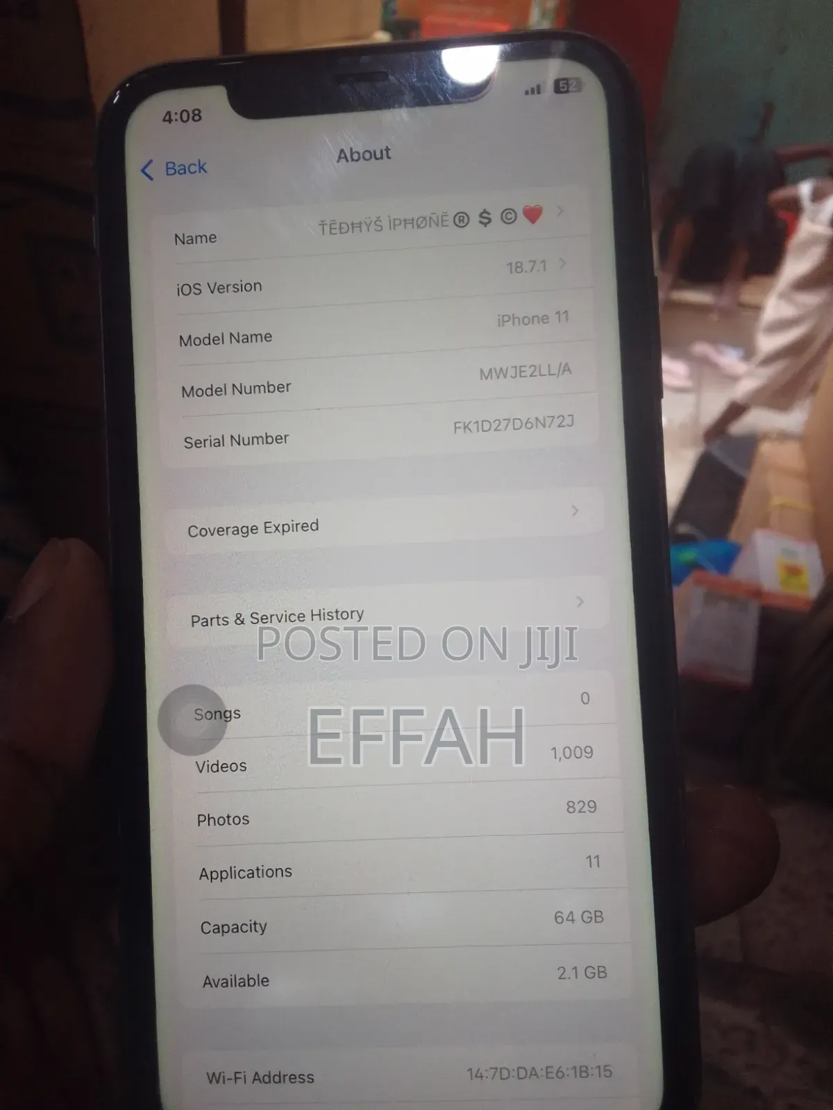 Apple iPhone 11 64 GB Black