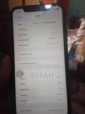 Apple iPhone 11 64 GB Black
