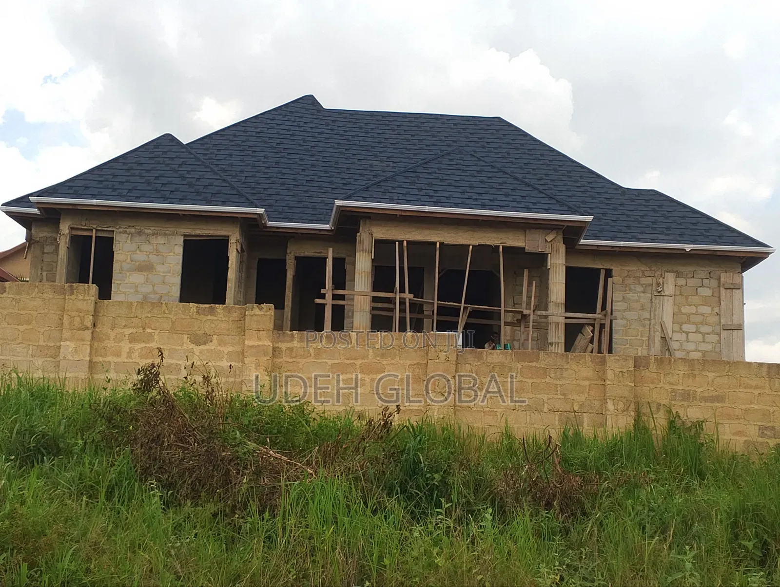 Wood Work and Euro Tile's Roofing Sheets and Rain Gutters Installation