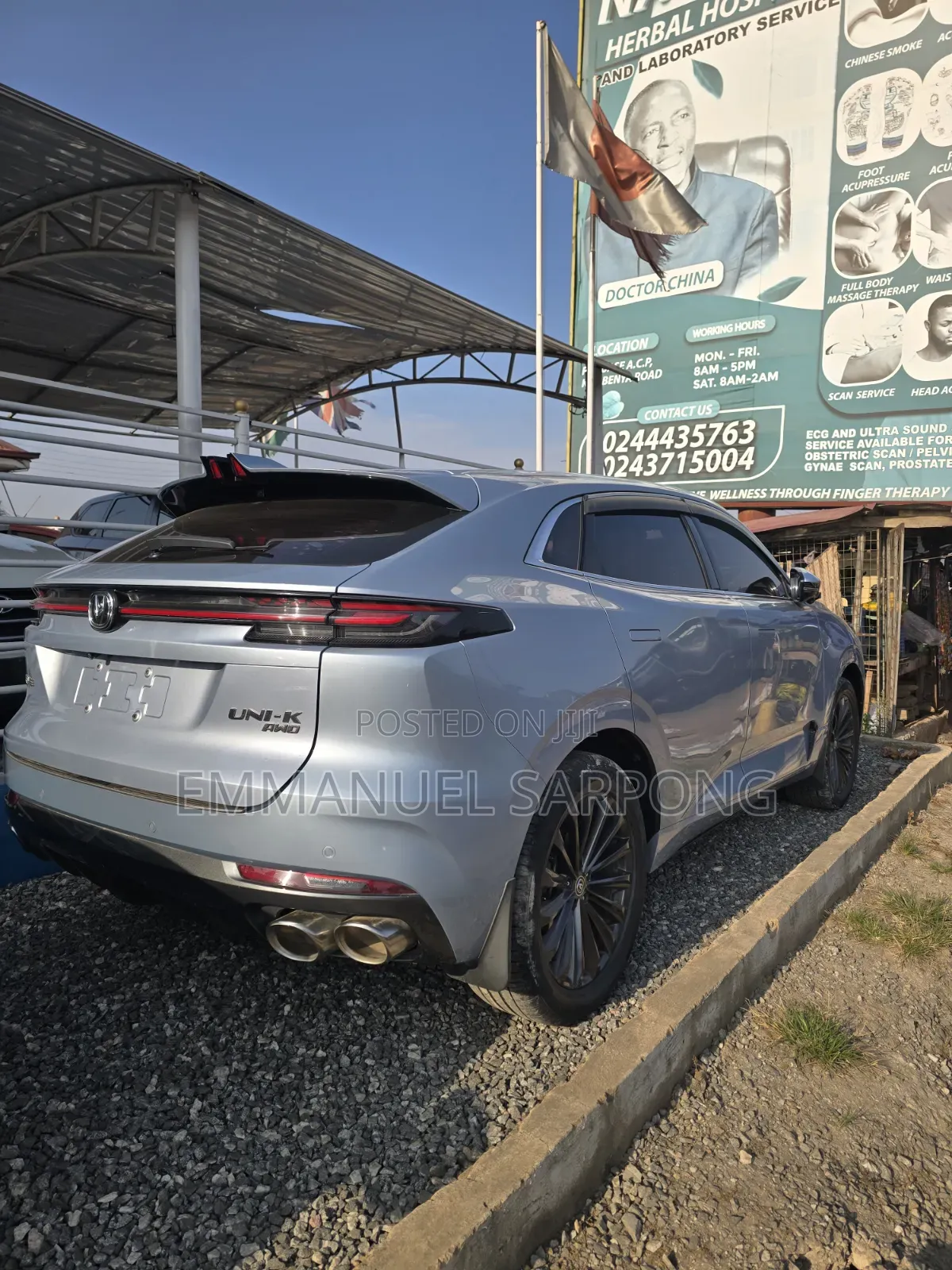 Changan UNI-K 2.0 Petrol AWD 2022 Blue