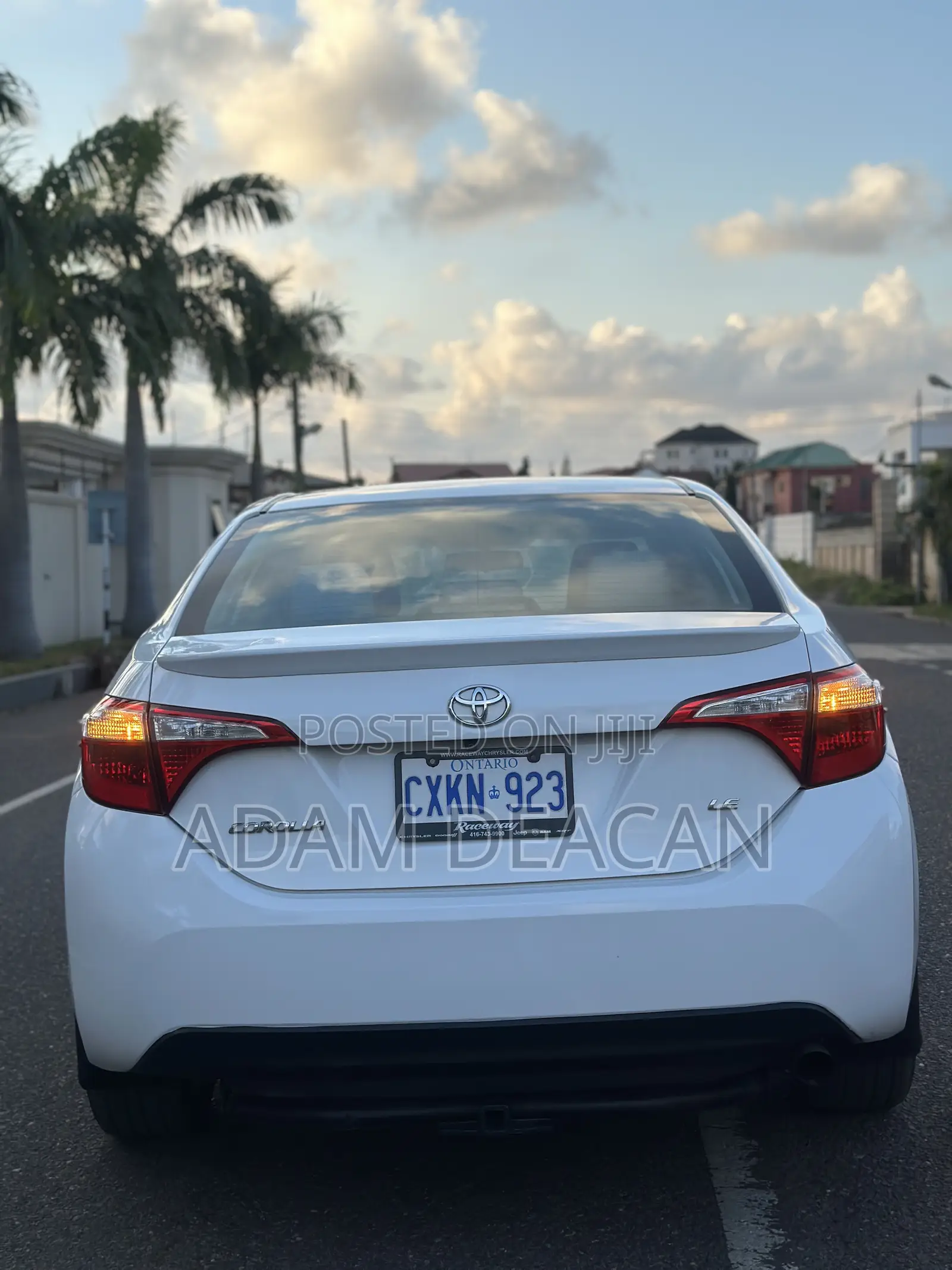 Toyota Corolla 2016 White