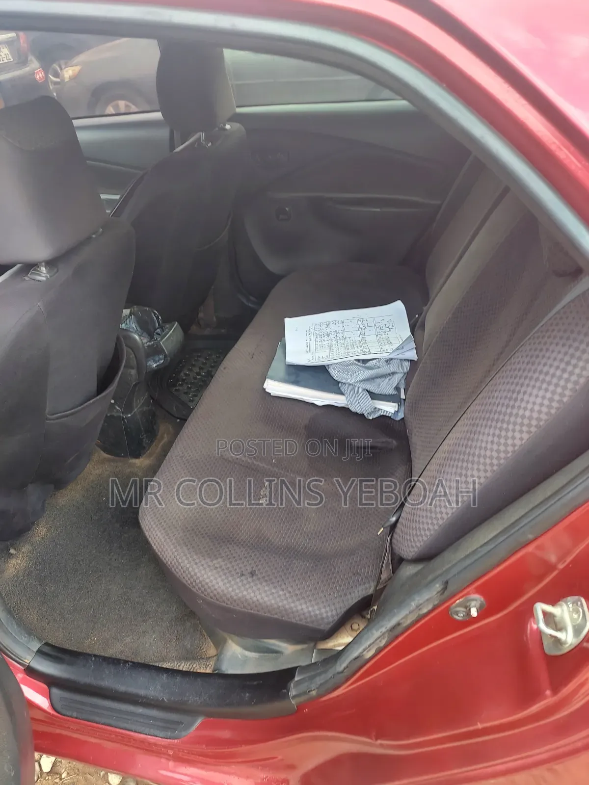 Toyota Yaris 2010 Red