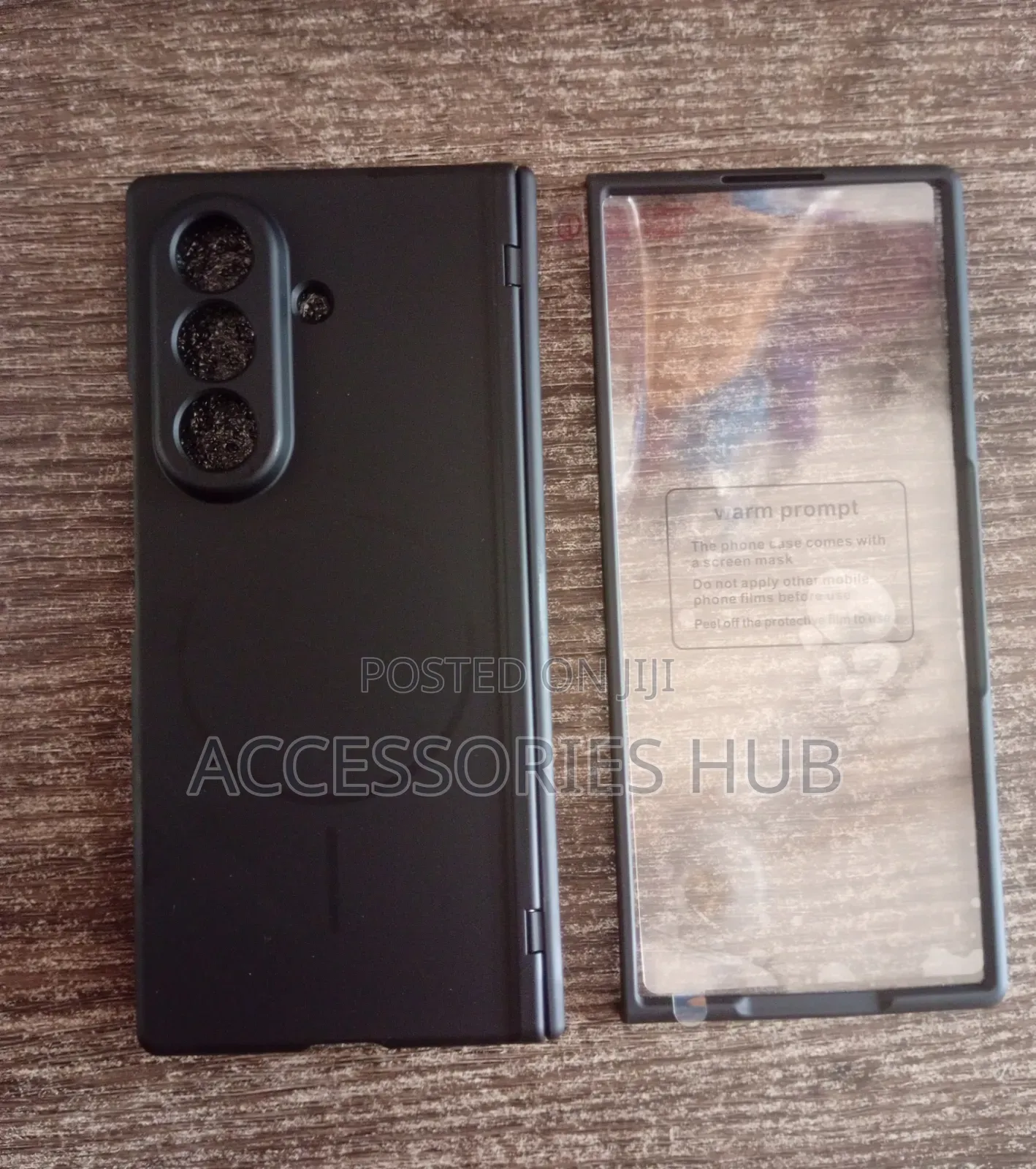 Z Fold 8 Ultra Magnetic Case With Inbuilt Screen Protector With Hinge