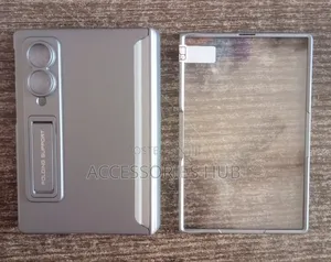 Samsung Z Fold 8 Case With Inbuilt Protector and a Stand With Hinge