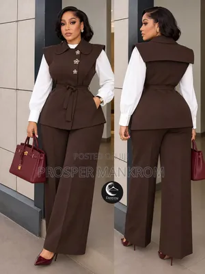 3 Pieces Ladies Office Dress Medium to 3xl