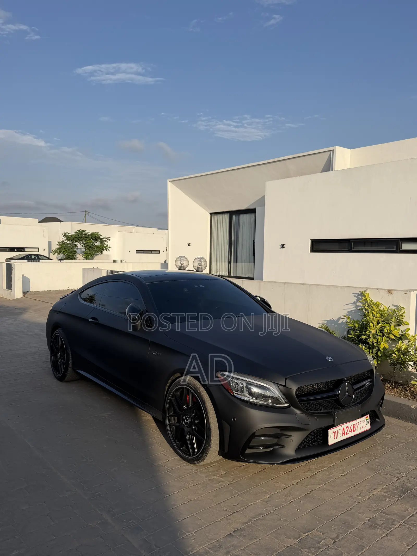 Mercedes-Benz C43 2020 Matt Black
